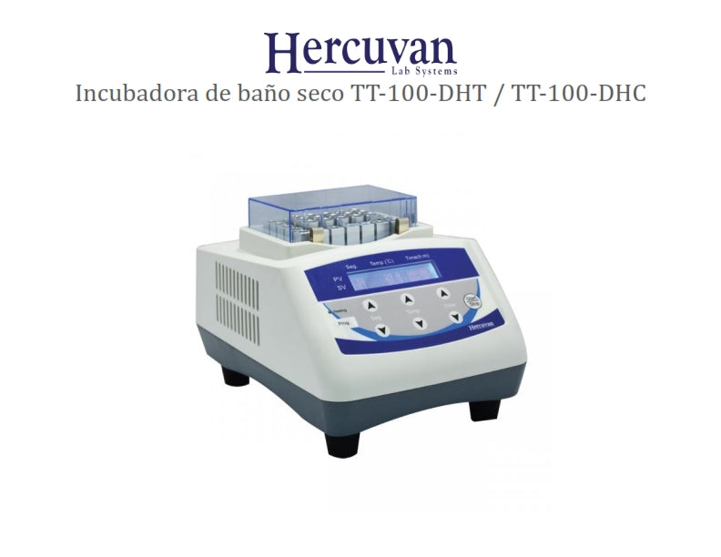 Incubadora de baño seco TT-100-DHT / TT-100-DHC